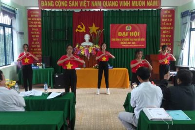 Đại hội công đoàn Trường THCS Phạm Văn Đồng năm học 2022-2023